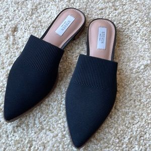 Steven Mules, woven stretch upper, EUC